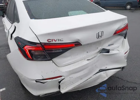2025 Honda Civic Hybrid Sport/Sport Touring from USA, damaged, VIN 2HGFE4F85SH328661